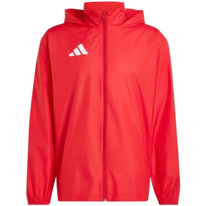 Vyriška striukė nuo vėjo adidas Entrada 26 Multi, raudona