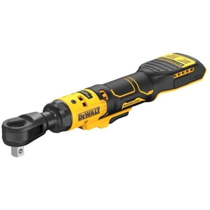 Akumuliatorinė terkšlė DeWALT DCF512N, juoda ir geltona