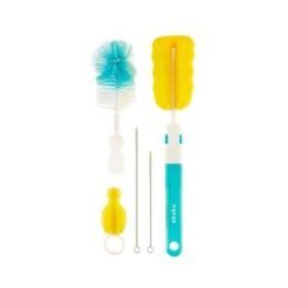 Buteliukų valymo šepetėlių rinkinys Akuku, mėlynas