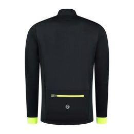 Žieminė striukė Rogelli Core, juoda ir fluorescencinė