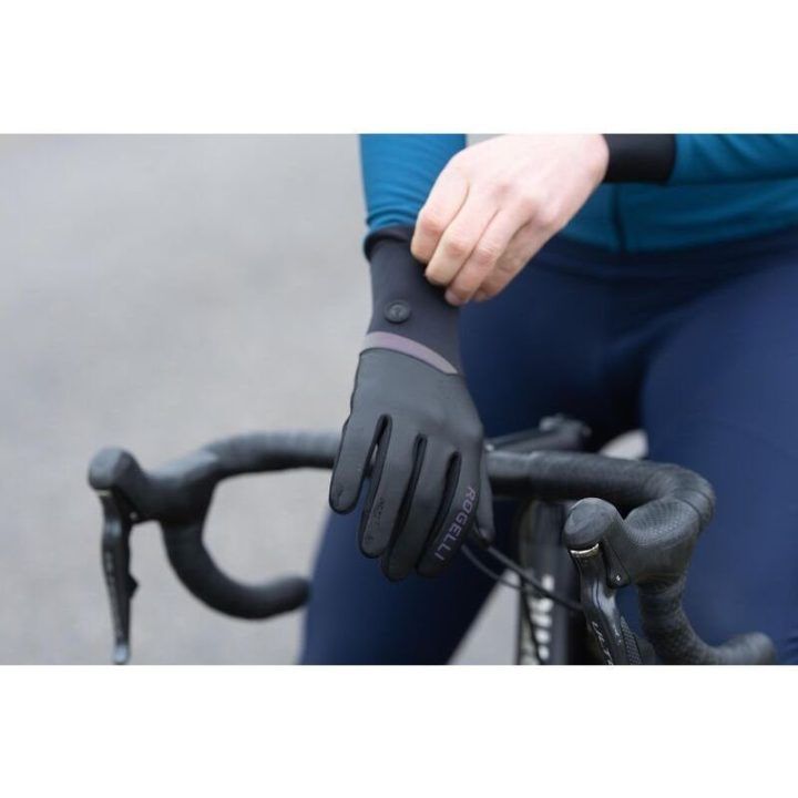 Žieminės pirštinės Rogelli Distance 3XL, juodos