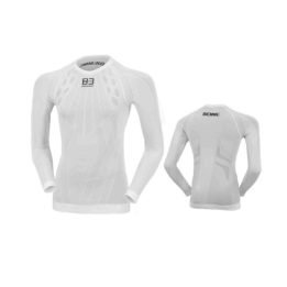 Marškinėliai su ilgomis rankovėmis Biemme Arabba, balti