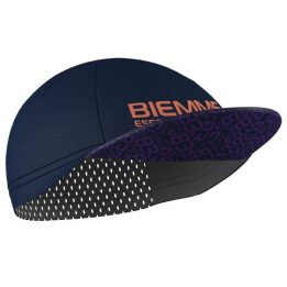 Vasarinė medvilninė dviratininko kepurė Biemme, tamsiai mėlyna