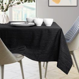 Staltiesė juoda 140×340 cm TCLOTH