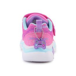Vaikiški sportbačiai Skechers Skech Squad, rožiniai / įvairiaspalviai