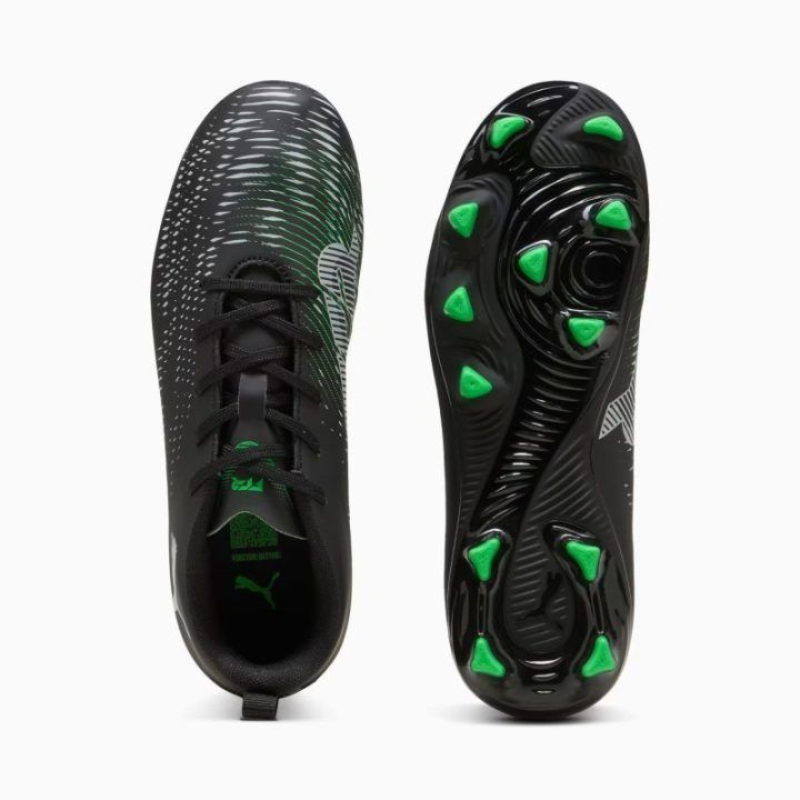 Vaikiški futbolo bateliai Puma Future 8 Play FG/AG, juodi
