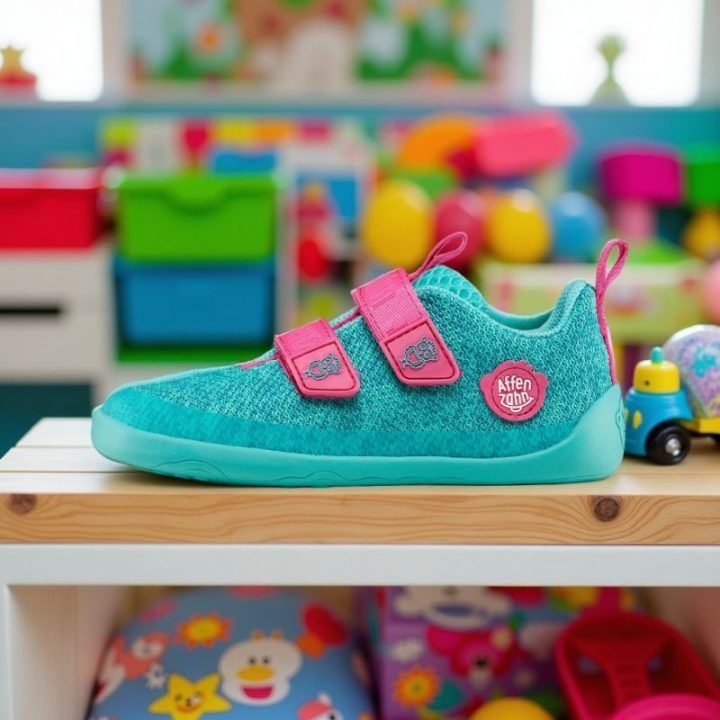Vaikiški pusbačiai su pelėdos motyvu Affenzahn