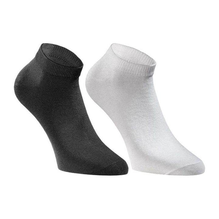 Uniseks kojinės-pėdutės Jack&Jones, 12 porų, juodos ir baltos