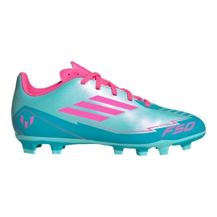 Vaikiški futbolo bateliai adidas F50 Club Messi FG/MG