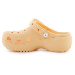 Moteriškos klumpės su perliniu paviršiumi Crocs, auksinės