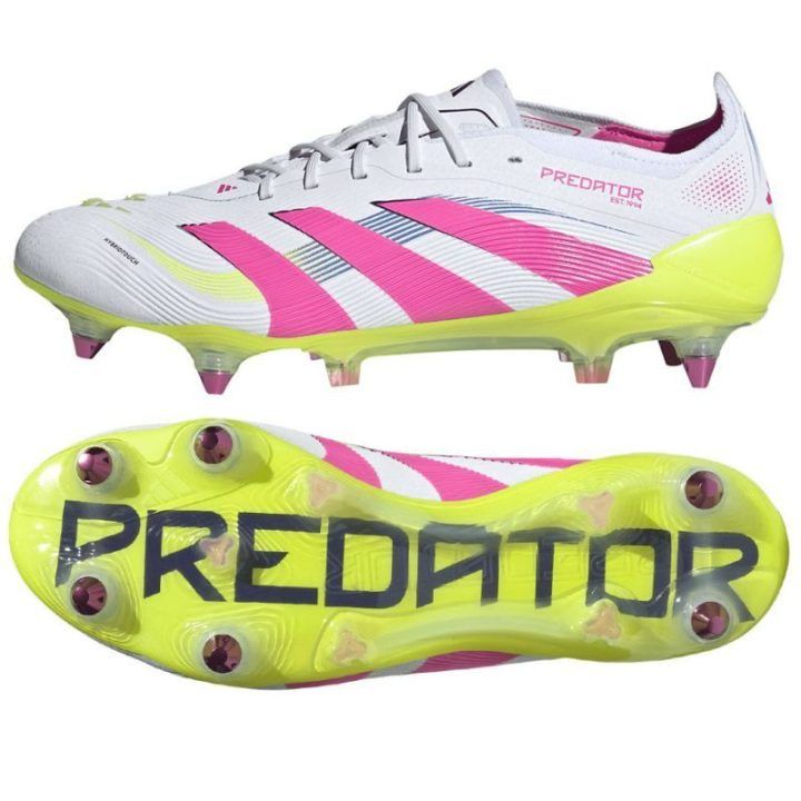 Vyriški futbolo bateliai adidas Predator Elite SG, balti