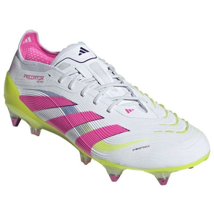Vyriški futbolo bateliai adidas Predator Elite SG, balti