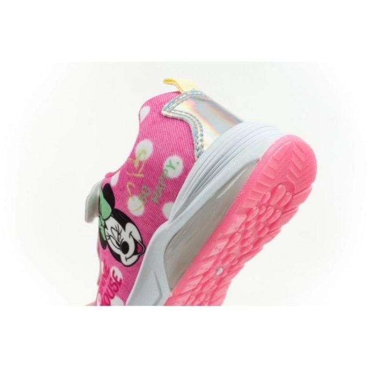 Sportbačiai mergaitėms su lipuku ir Minnie Mouse motyvu Leomil