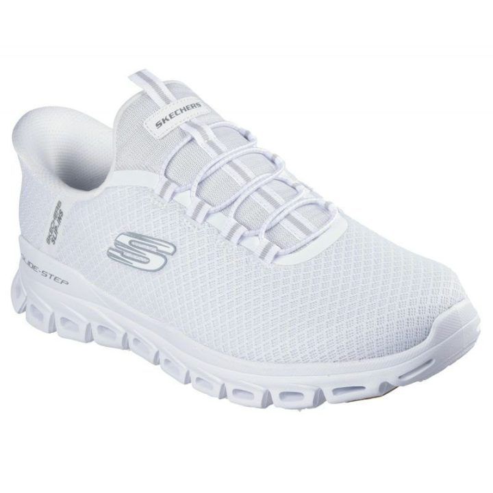 Vyriški įspiriami sportbačiai Skechers Glide-Step Noxus, balti