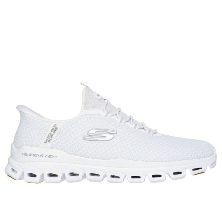 Vyriški įspiriami sportbačiai Skechers Glide-Step Noxus, balti