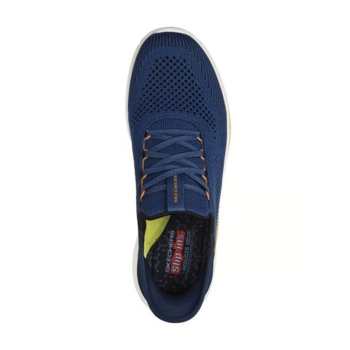 Vyriški sportbačiai Skechers Slade Quinto, tamsiai mėlyni