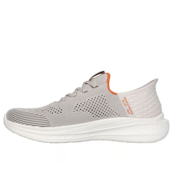 Vyriški suvarstomi sportbačiai Skechers Slade Quinto, smėlio