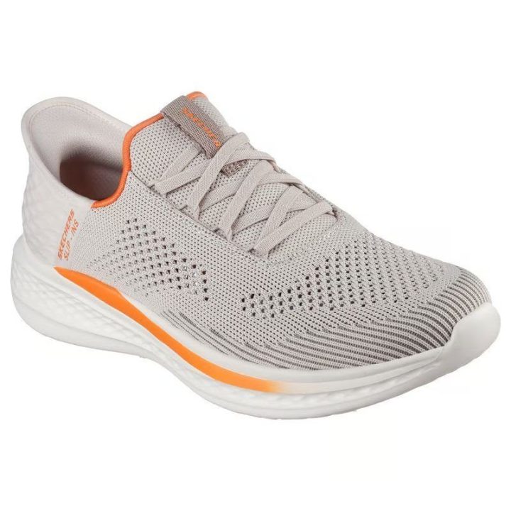 Vyriški suvarstomi sportbačiai Skechers Slade Quinto, smėlio