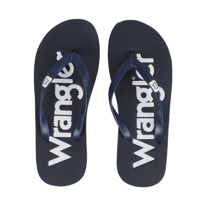 Vyriškos šlepetės per pirštą Wrangler Cole, tamsiai mėlynos