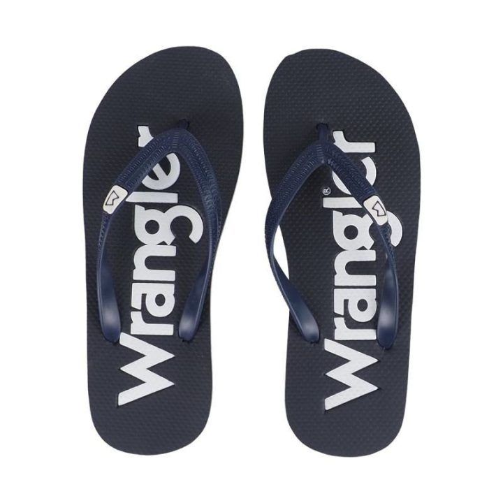 Vyriškos šlepetės per pirštą Wrangler Cole, tamsiai mėlynos