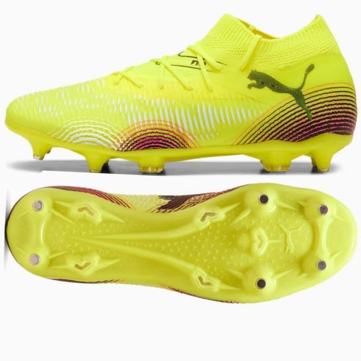 Vyriški futbolo bateliai Puma Future 8 Match, geltoni