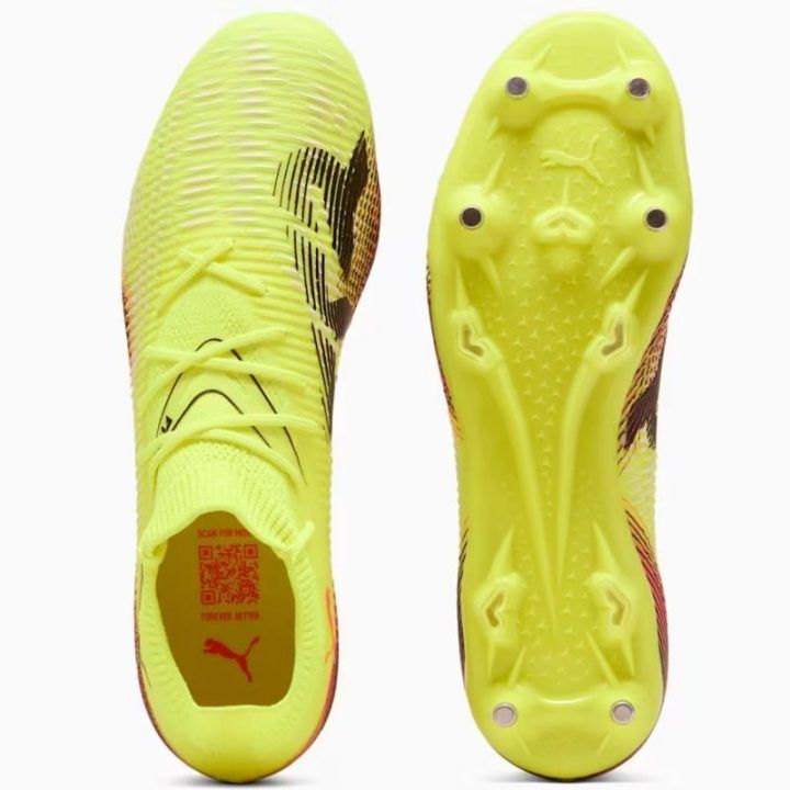 Vyriški futbolo bateliai Puma Future 8 Match, geltoni