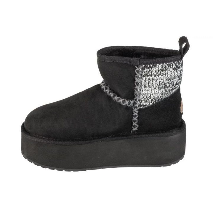 Moteriški žieminiai aulinukai EMU Australia Stinger Knit Flatform