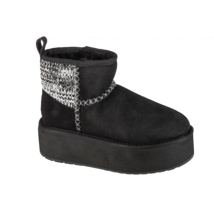 Moteriški žieminiai aulinukai EMU Australia Stinger Knit Flatform