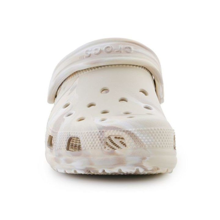 Moteriškos klumpės Crocs Classic Marbled, baltos ir įvairiaspalvės