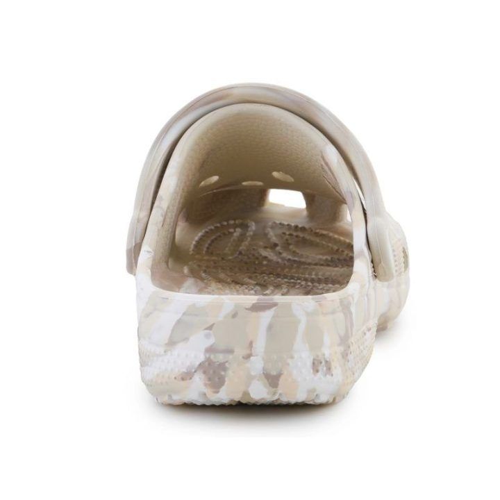 Moteriškos klumpės Crocs Classic Marbled, baltos ir įvairiaspalvės