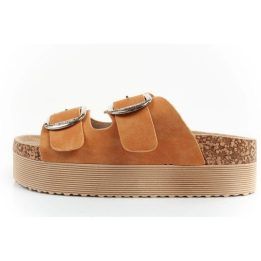 Moteriškos šlepetės Lee Cooper, rudos