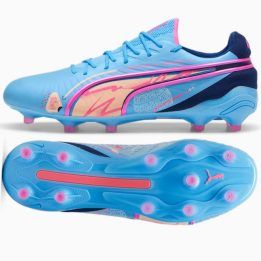 Vyriški futbolo bateliai Puma King Ultimate Vol. Up, mėlyni