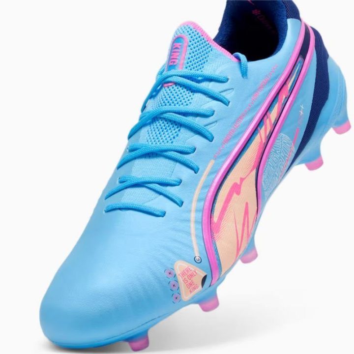 Vyriški futbolo bateliai Puma King Ultimate Vol. Up, mėlyni
