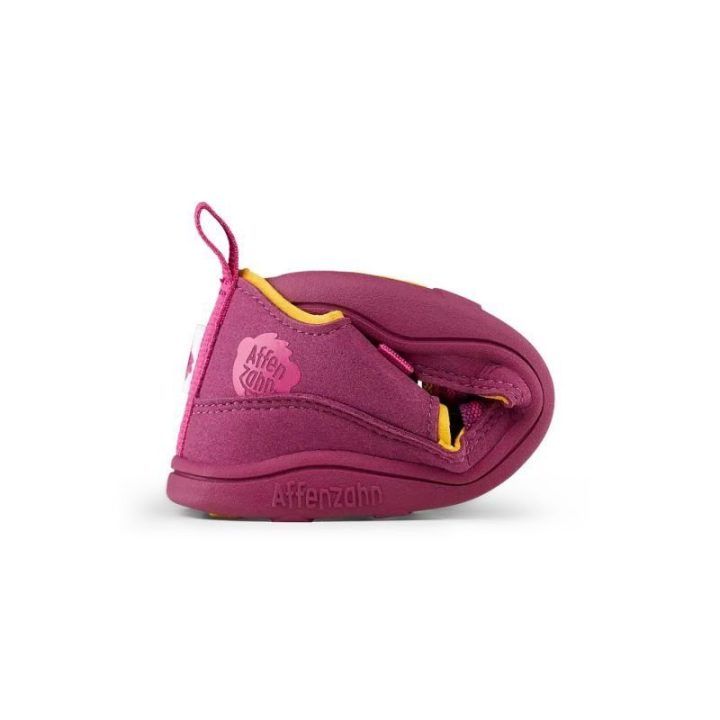 Vaikiškos barefoot tipo basutės su lipukais Affenzahn Breezy Bird