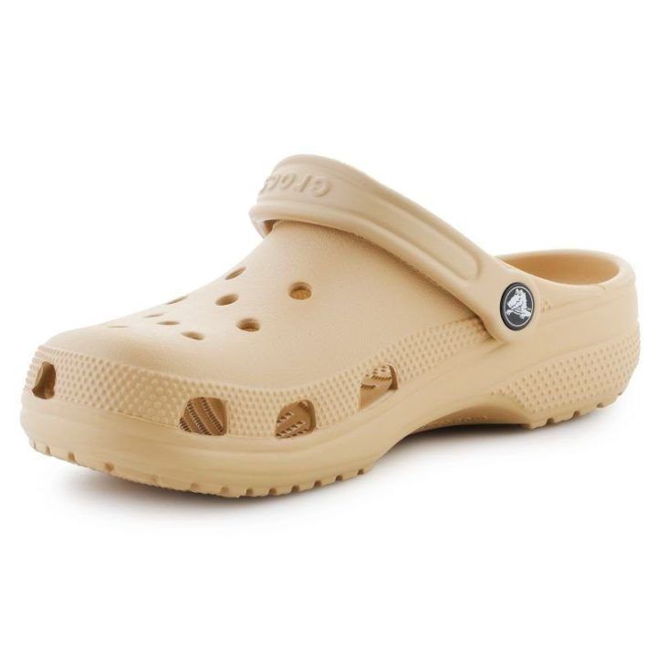 Moteriškos šlepetės Crocs Classic, šviesiai rudos