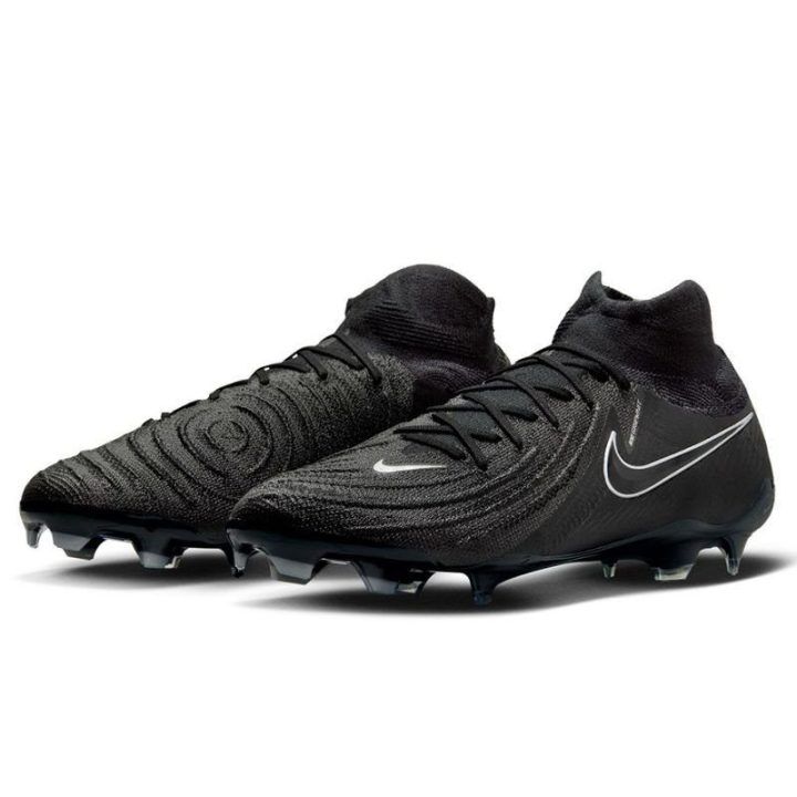 Futbolo bateliai natūraliai vejai Nike Phantom Luna II, juodi