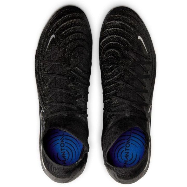 Futbolo bateliai natūraliai vejai Nike Phantom Luna II, juodi
