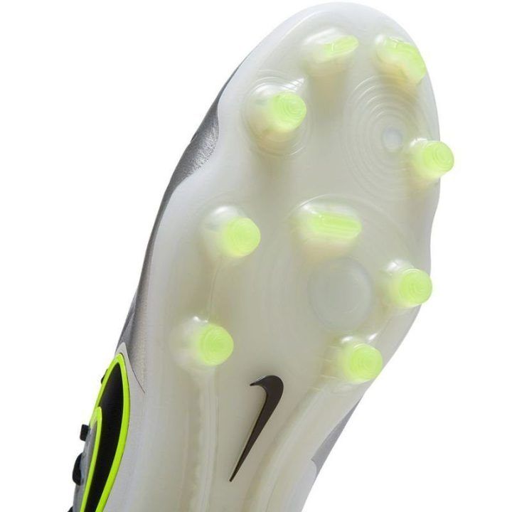 Vyriški žemo profilio futbolo bateliai Nike Tiempo Legend 10 Elite, sidabro