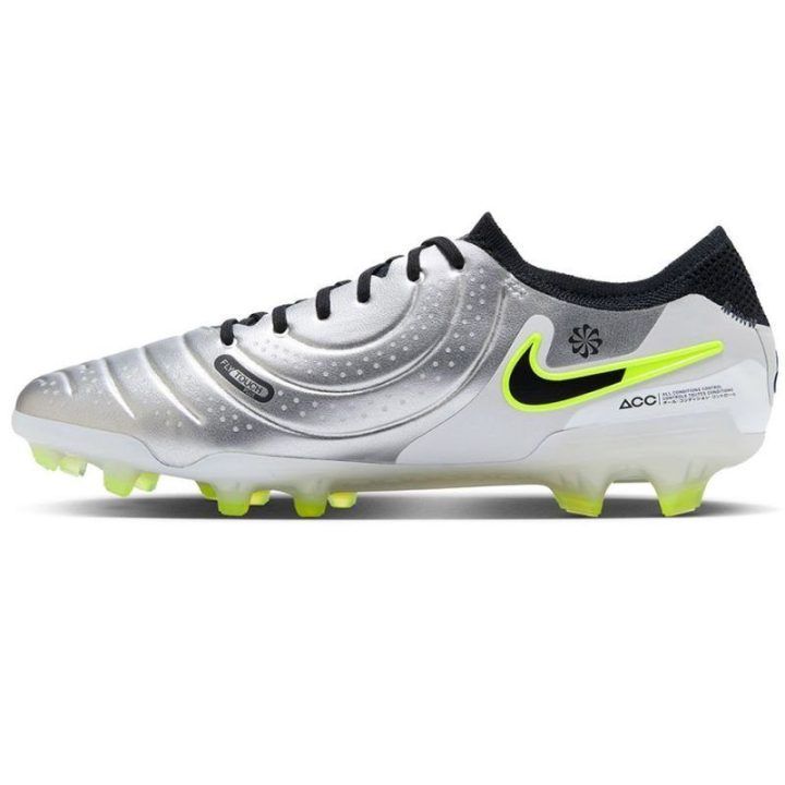 Vyriški žemo profilio futbolo bateliai Nike Tiempo Legend 10 Elite, sidabro