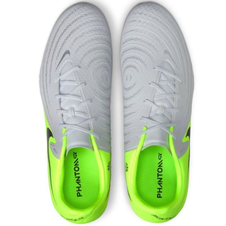 Vyriški futbolo bateliai Nike Phantom GTX II Academy SG-Pro AC, pilkai žali
