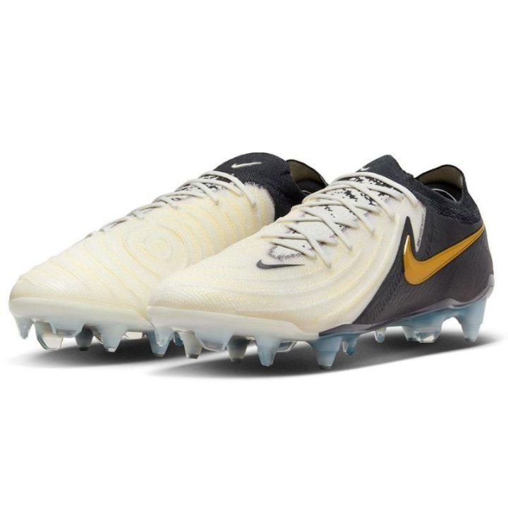 Vyriški futbolo bateliai Nike Phantom GX II Elite SG, balti ir juodi
