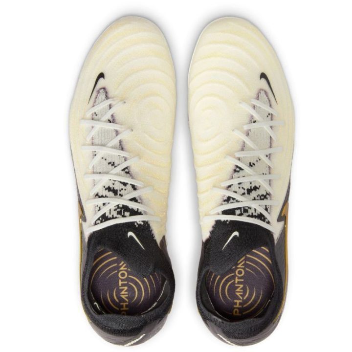 Vyriški futbolo bateliai Nike Phantom GX II Elite SG, balti ir juodi