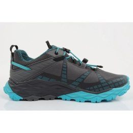 Moteriški žygio batai AKU Flyrock GORE-TEX, pilki ir mėlyni