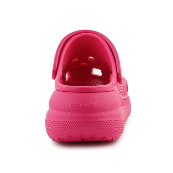 Moteriškos klumpės su paaukštintu padu Crocs Classic Crush, rožinės