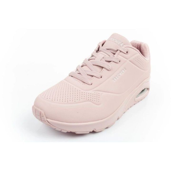 Moteriški sportiniai bateliai Skechers Uno-Stand on Air, šviesiai rožiniai