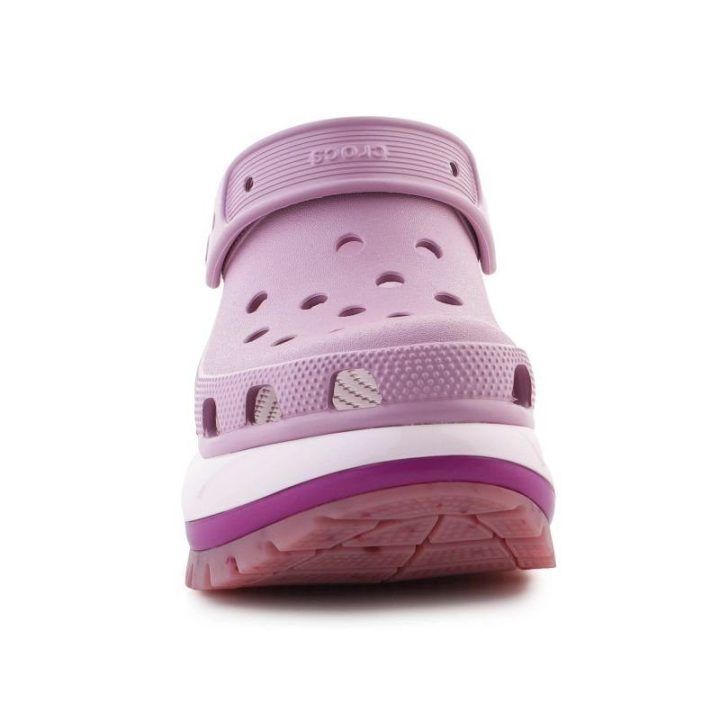 Moteriškos klumpės su platforma Crocs Mega Crush, violetinės