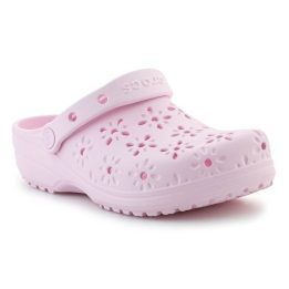 Moteriškos klumpės Crocs Classic Floral Cut Out, rožinės