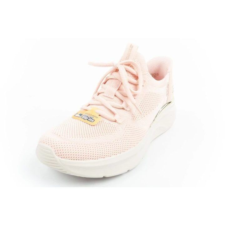 Moteriški įspiriami sportbačiai Skechers BOBS B Love – True Delight, rožiniai ir aukso spalvos