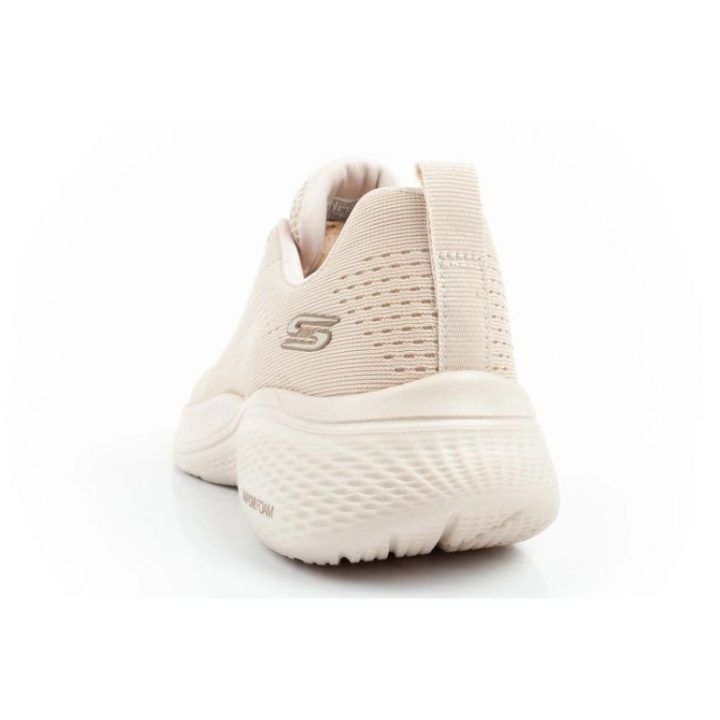 Moteriški sportbačiai su 3 cm kulnu Skechers Bobs Sport Infinity, smėlio
