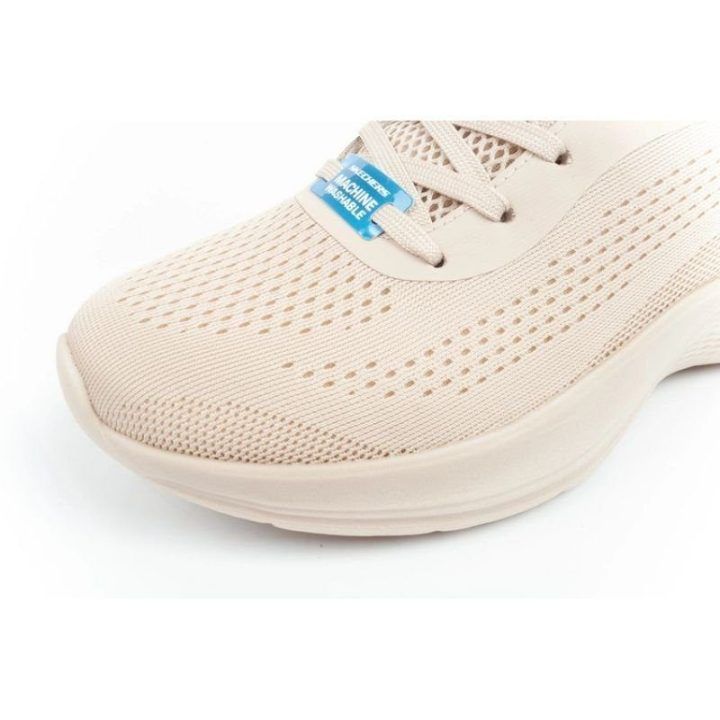 Moteriški sportbačiai su 3 cm kulnu Skechers Bobs Sport Infinity, smėlio